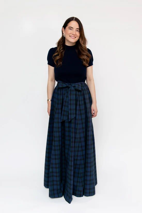 Blackwatch Tartan Kristin Ball Skirt | Sail to Sable