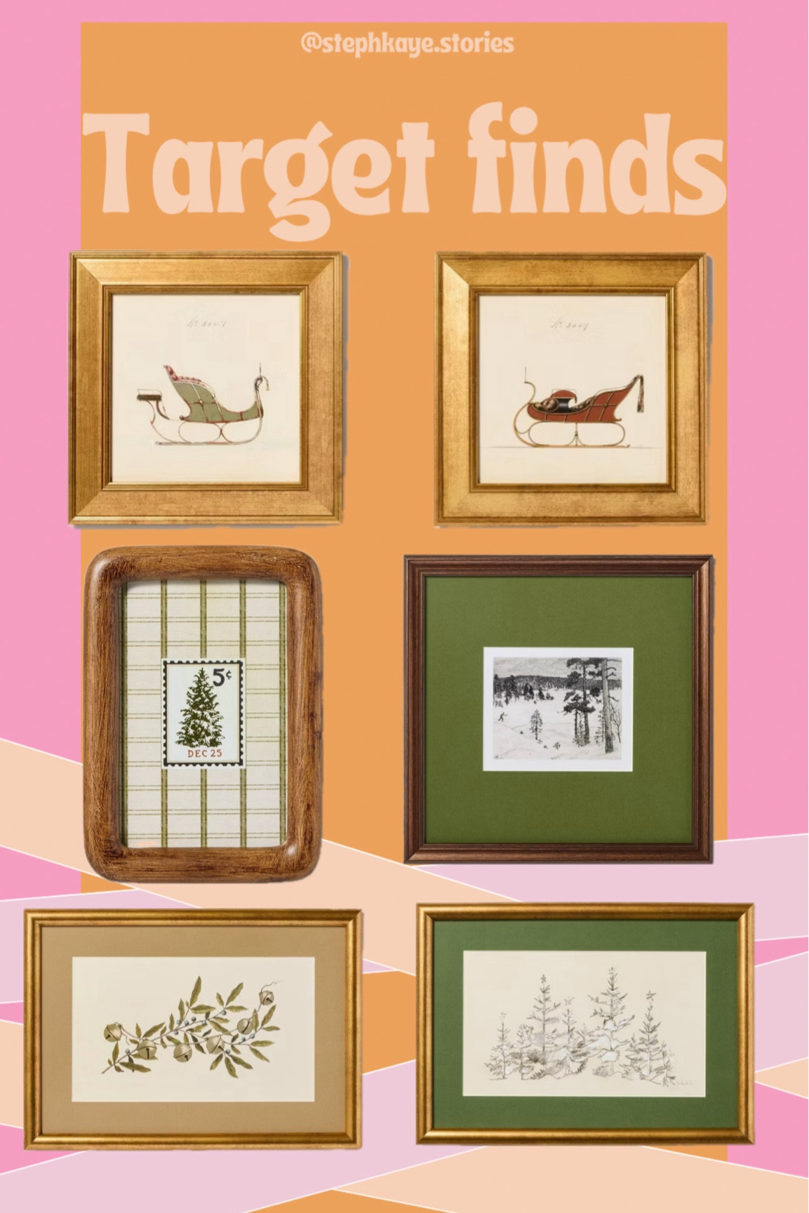 Holiday classy framed artwork from targett

#LTKHoliday #LTKSeasonal #LTKHome