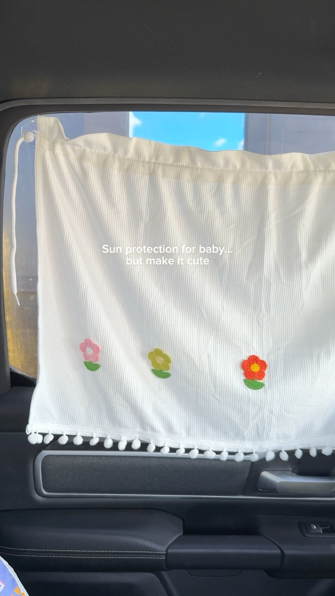 These keep the sun out of baby's face but are still sheer enough to see through while driving! We use these for road trips because they're so easy to pop on and off the window

#LTKmomlife #LTKBump #LTKBaby