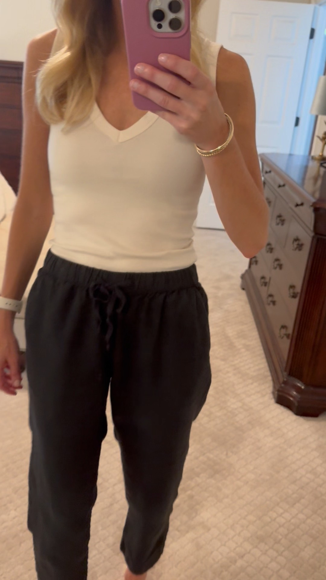 😎 Comfy linen pants and a basic tank for an easy summer outfit! 

#LTKSeasonal #LTKSummerEdit #LTKSaleAlert