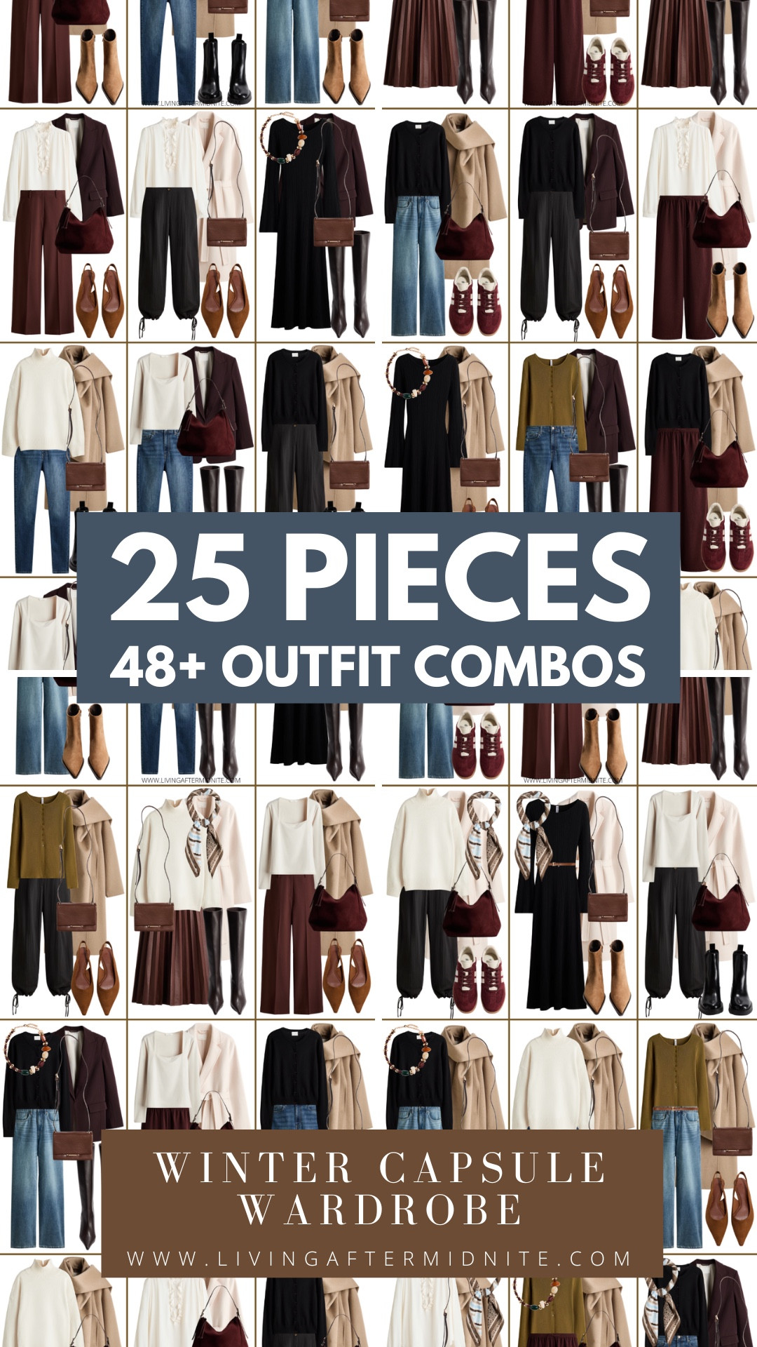 48 winter outfits you’ll actually want to wear all season from my 25 piece 2026 winter capsule wardrobe ✨ SAVE this post for all the winter outfit inspo you need 💕✨ 

 

#LTKootd #LTKOver40 #LTKMidsize