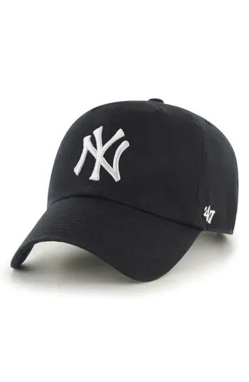 Women's '47 Clean Up Ny Yankees Baseball Cap - Black | Nordstrom