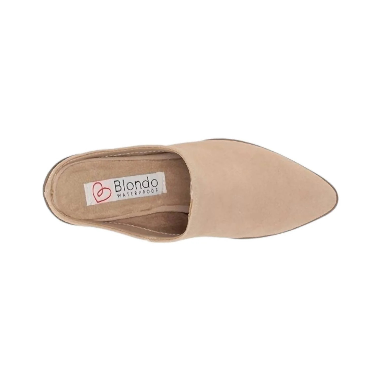 Women's Nicole Suede Mule In Sand Suede | Shop Simon