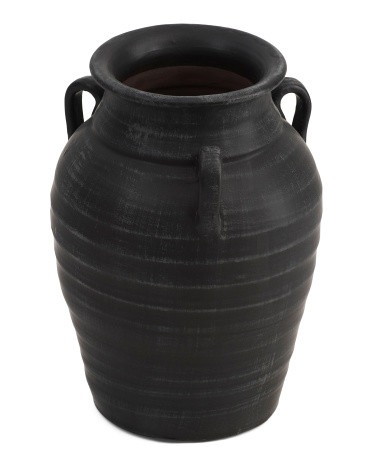 13in 3 Handle Planter Vase | TJ Maxx