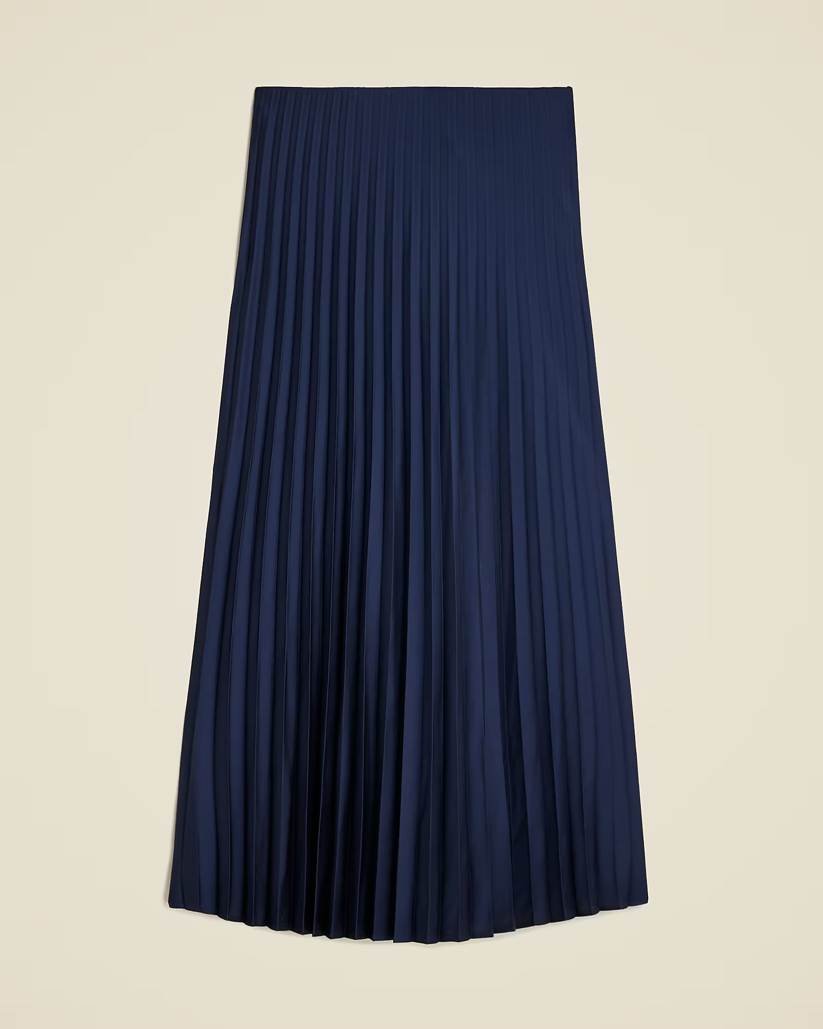 Pleated pull-on midi skirt | J. Crew US