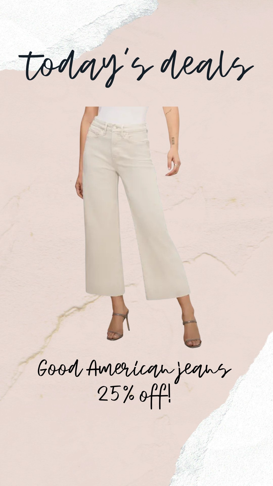 White jeans, white denim, good American jeans, vacation outfits, spring outfits 

#LTKStyleTip #LTKSaleAlert #LTKTravel