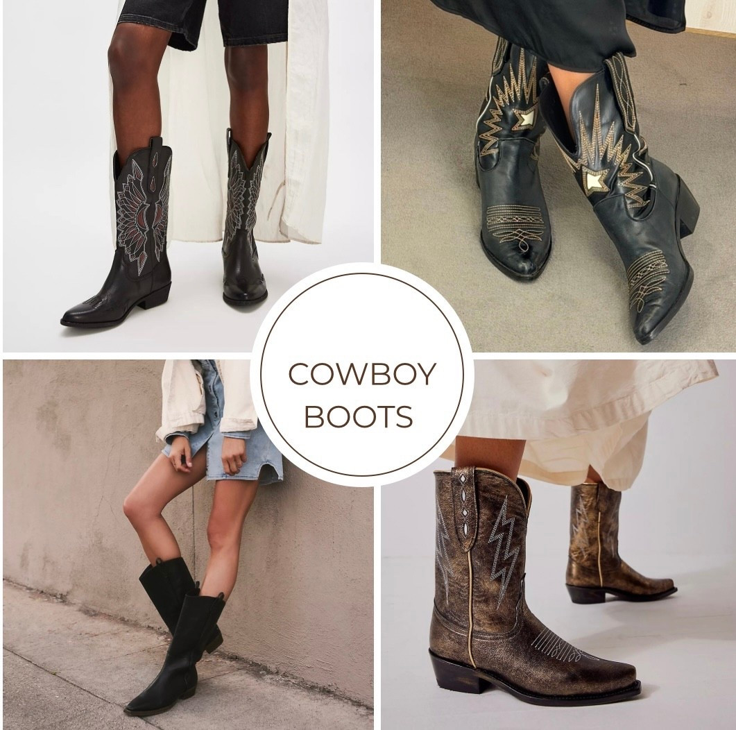 Spring Trending - Cowboy boots ⚡️( Mine are Golden Goose past season)
#westernboots #cowboyboots #springtrends 

#LTKstyletip #LTKspring #LTKuk