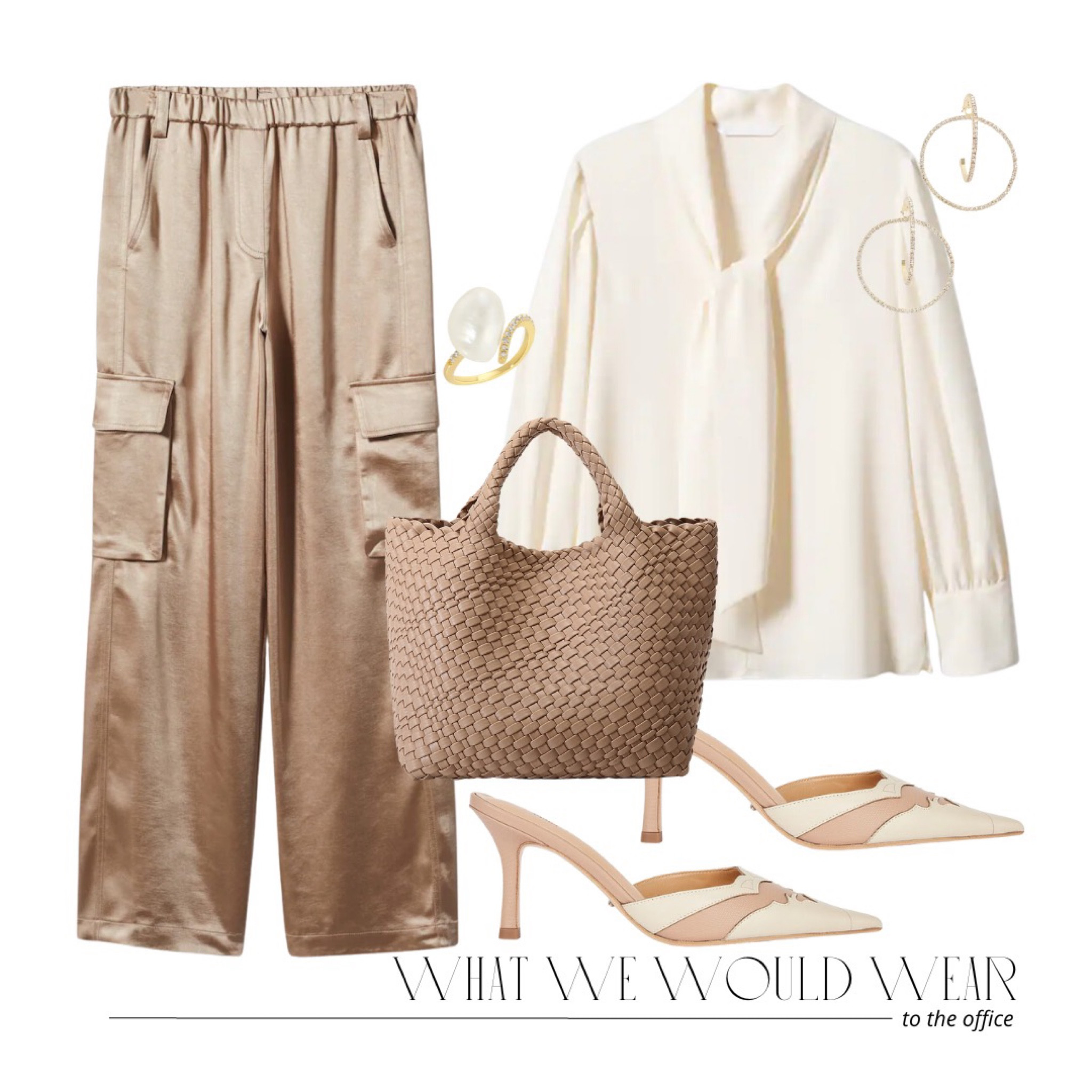 Chic 9-5 vibes 🤍