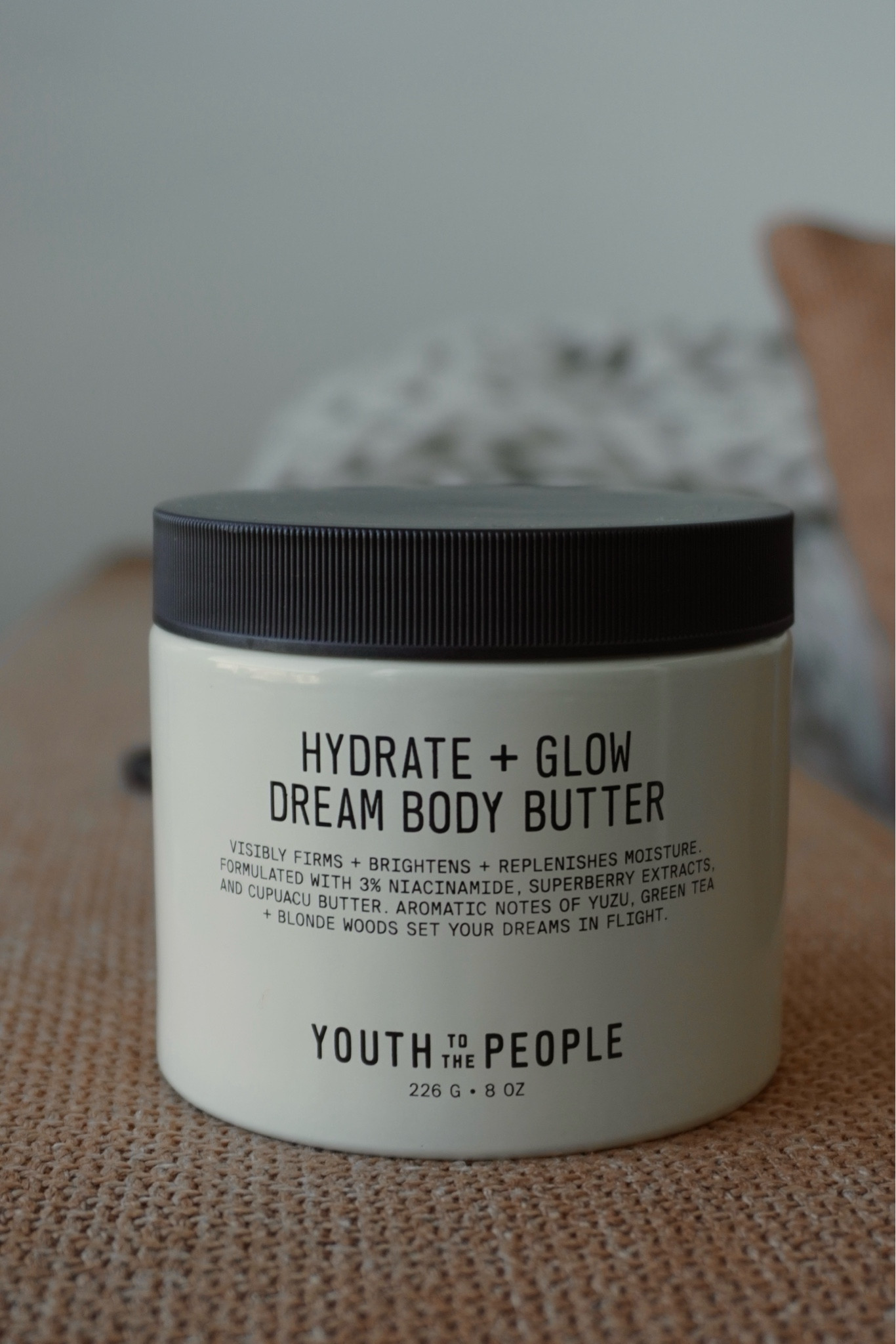 Current favorite body creme for fall, is rush and smooth and smells amazing. 
This helps with dryness and makes me blow but isnt sticky. Beautiful for next and arms or any exposed skin in outfits.

#LTKbeauty #LTKautumn