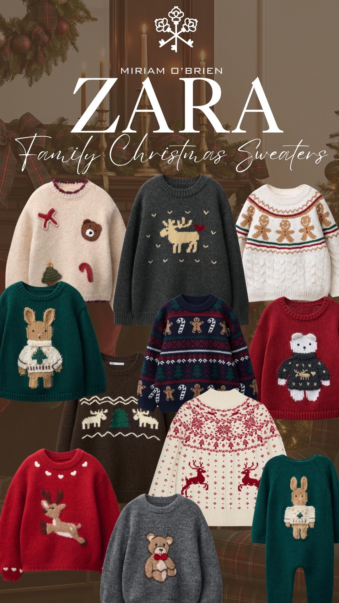 Zara family Christmas sweaters

Follow me at @miriamobrien_ on IG and TikTok!

#ZaraNewArrivals #HolidayFashion #FashionCozy #ZaraHolidaySweater

#LTKHoliday #LTKOver40 #LTKSeasonal
