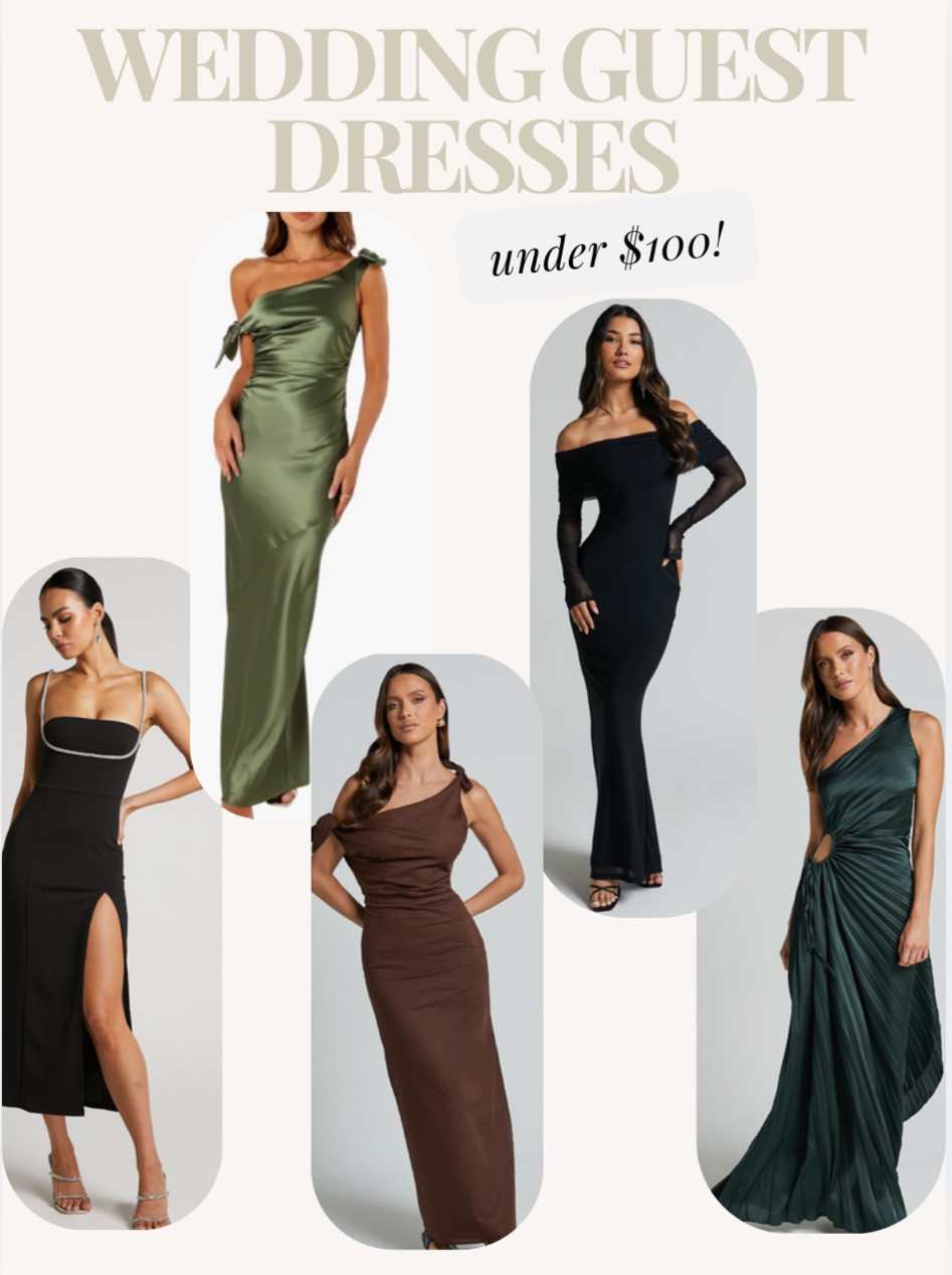 Wedding guest dresses for under $100! 

#dresses #falldresses #weddingguest 

#LTKSeasonal #LTKWedding #LTKStyleTip