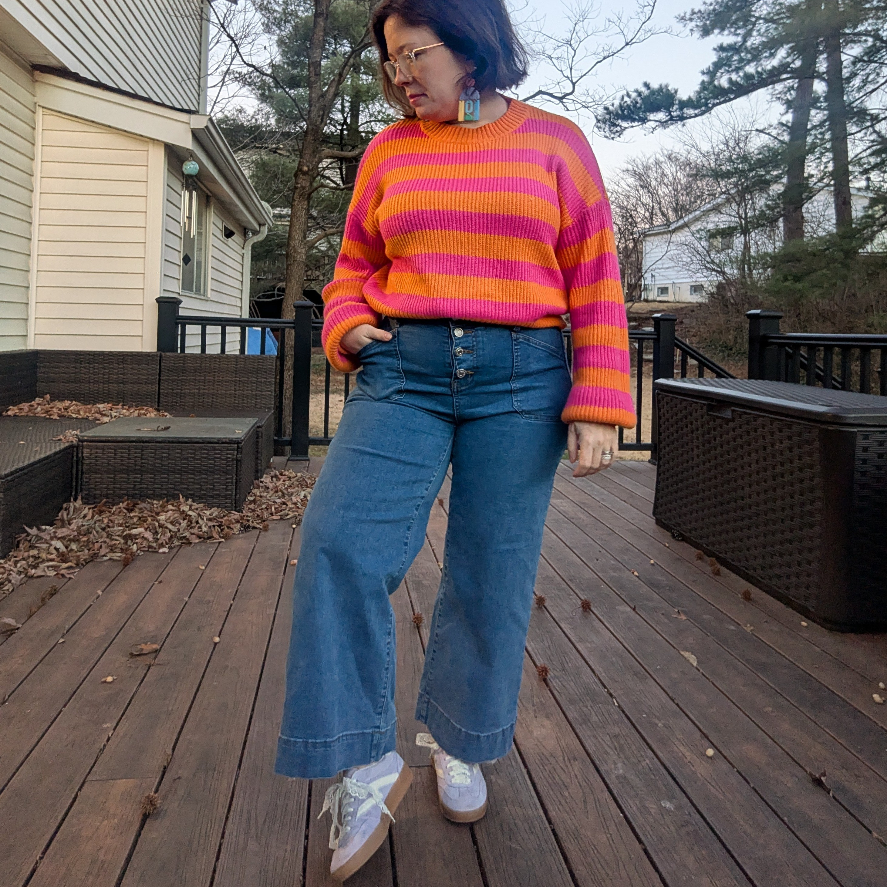 Sweater similar, jeans tts, shoes tts

#LTKPetite #LTKMidsize #LTKWorkwear