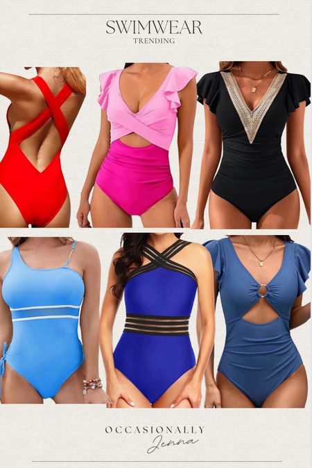 Amazon one piece swim suits. Love all the summer colors! Affordable and fun!

Over 40, summer swim, over 50, one piece swim 

#LTKover40 #LTKtravel #LTKswim