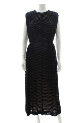 Emilia Wickstead Silk-Blend Velvet Jacquard Dress / Black / RRP: £1,385.00  | eBay | eBay US