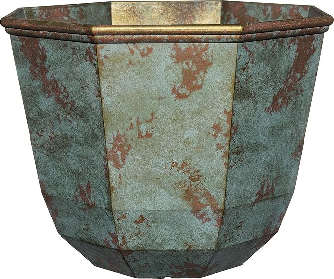Classic Home and Garden 8005-378R Premiere Collection Planter, Shaina 15", Patina Copper | Amazon (US)