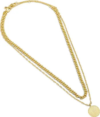 Set of 2 Twisted Chain & Pendant Necklaces | Nordstrom