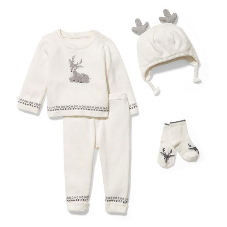 Baby 4-Piece Deer Gift Box | Janie and Jack
