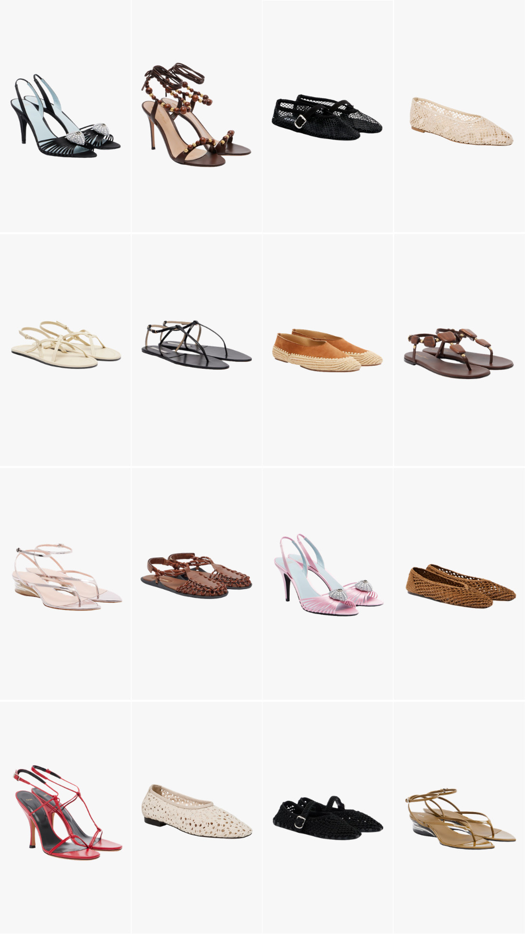 Summer Shoes in My Cart 

 