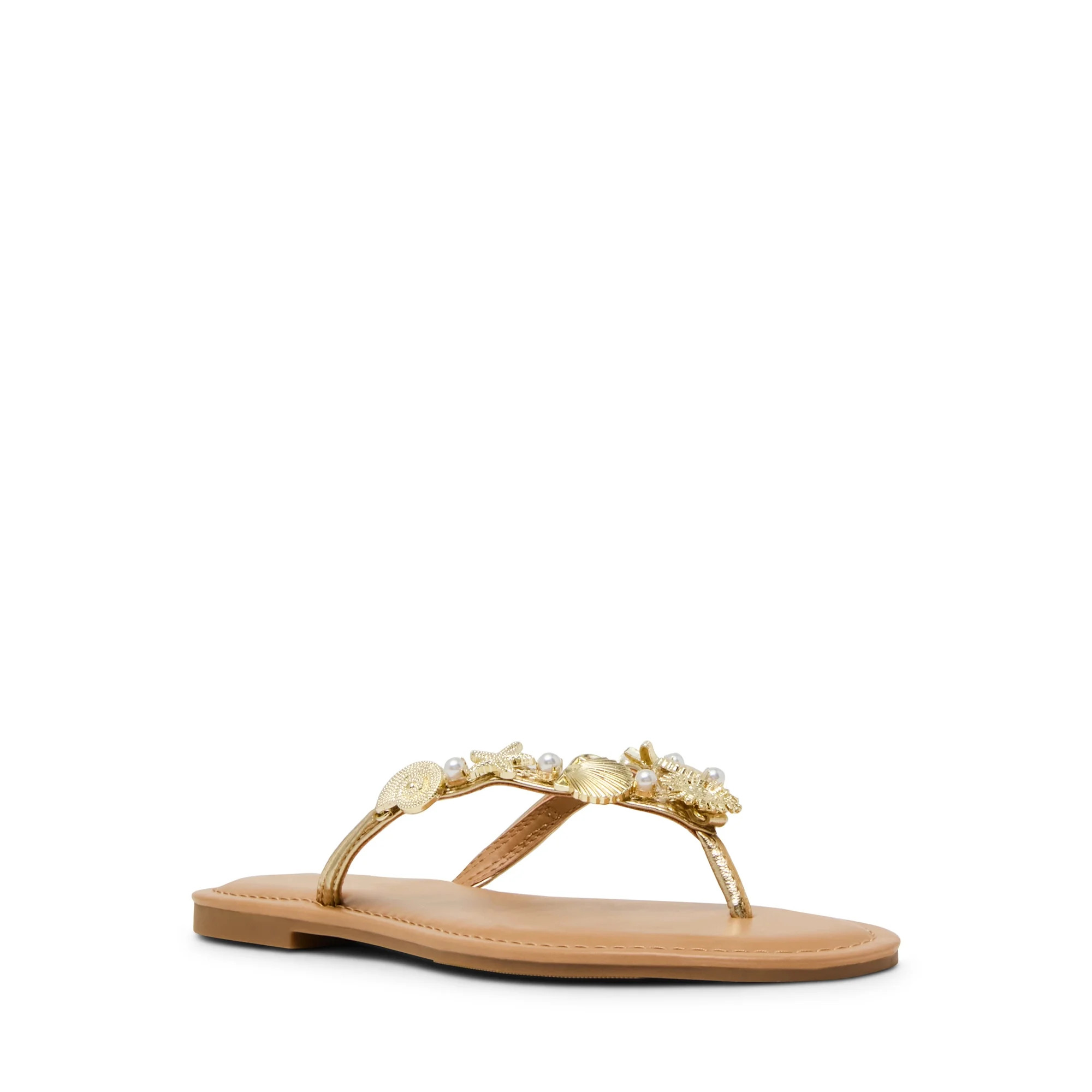 Madden Girl Women's Seasidee Thong Sandal | Walmart (US)