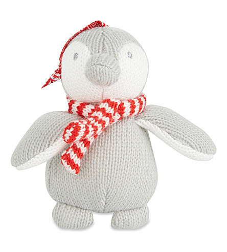 Knitted snowy penguin decoration | Selfridges