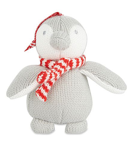 Knitted snowy penguin decoration | Selfridges
