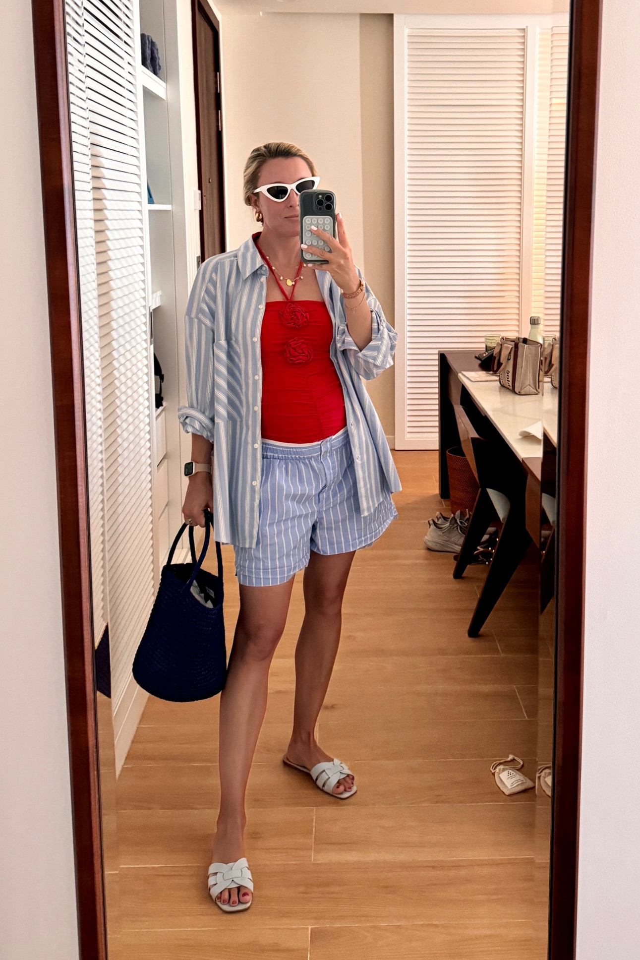 Layering stripes as a coverup 🌊

#LTKBump #LTKTravel #LTKSwim