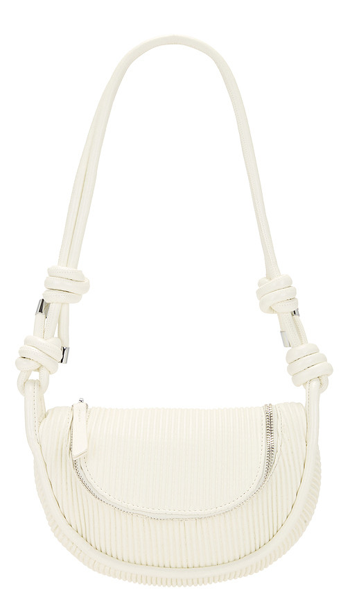 Knotted Shoulder Bag in Ivory Cord | Revolve Clothing (Global)