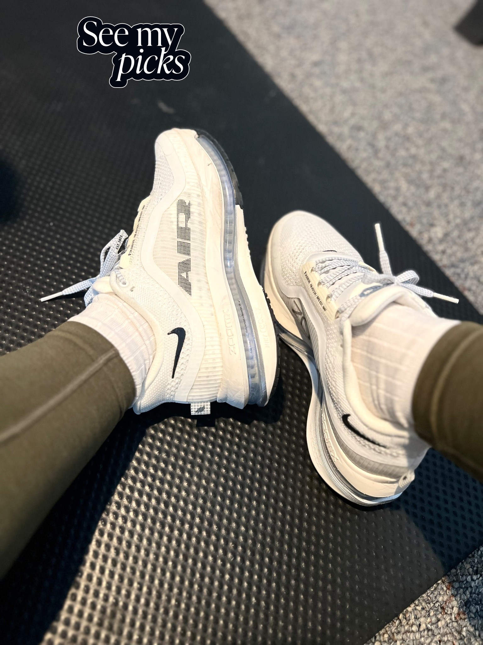 see my kicks 😉

I’m not a gym shoe expert, I prefer boots or barefoot, BUT these gym shoes have been so much better than my old pair. They are insanely comfortable for running, walking, lifting, or just running errands. 

Nike, Gymshoes, Workout Shoes, Running Shoes, Walking Shoes, Supportive Shoes, Rebound Shoes, Mom Shoes, Active, Fitnesss

#LTKfitnessgoals #LTKActive #LTKmomlife