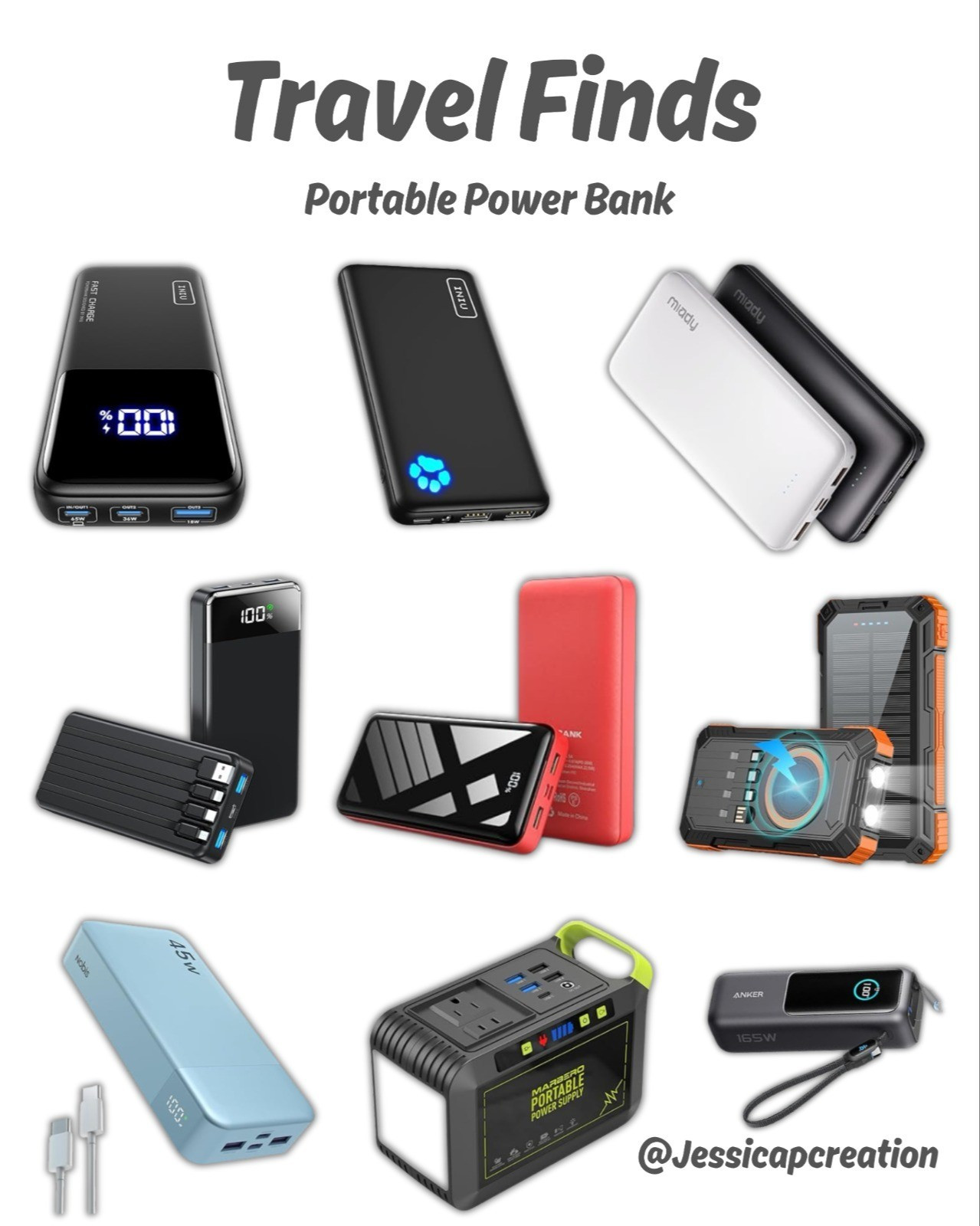 Never run out of battery on your adventures again!  Just found the perfect portable power bank for all my travel needs. Lightweight and powerful!️ #traveltech #portablecharger #musthave #travelessentials #gadgets

#LTKStyleTip #LTKSaleAlert #LTKTravel