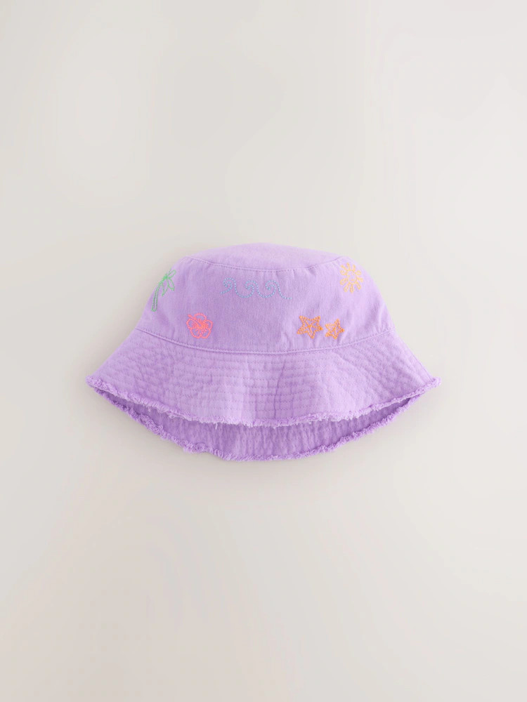 Lilac Purple Bucket Hat (3mths-13yrs) | Next US