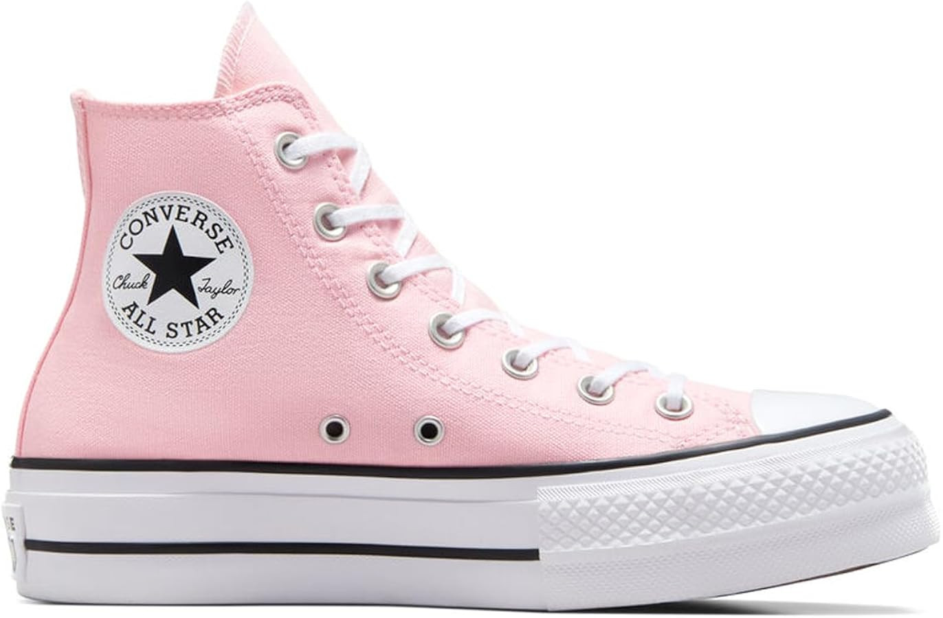 Converse Chuck Taylor All Star Platform Sneaker Rosa da Donna A06507C, Pink | Amazon (US)