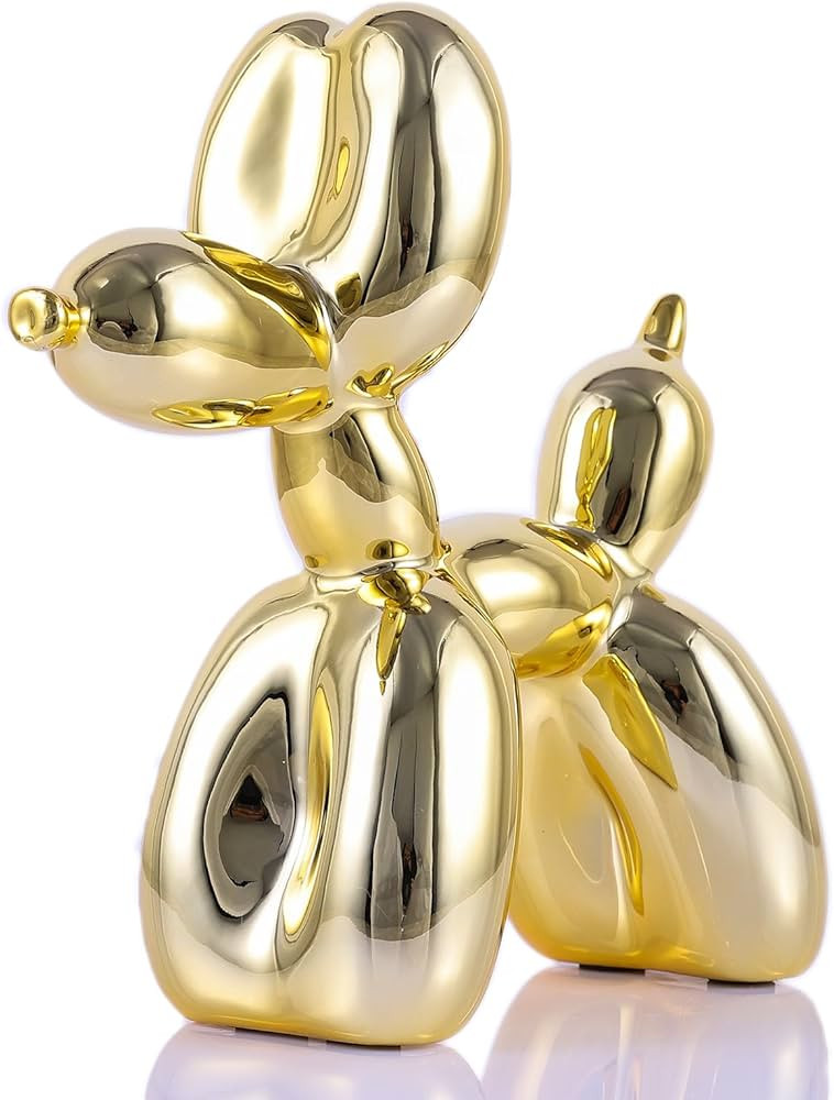 Gold Balloon Dog Decor,Gold Room Decor,Balloon Animal Decor,Shelf Decor Preppy Room Decor,Cute St... | Amazon (US)