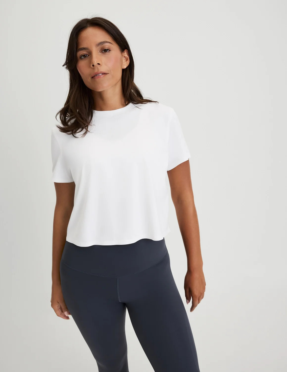 Studio Sleek Cropped T-Shirt | Women's Active Top | Knix US