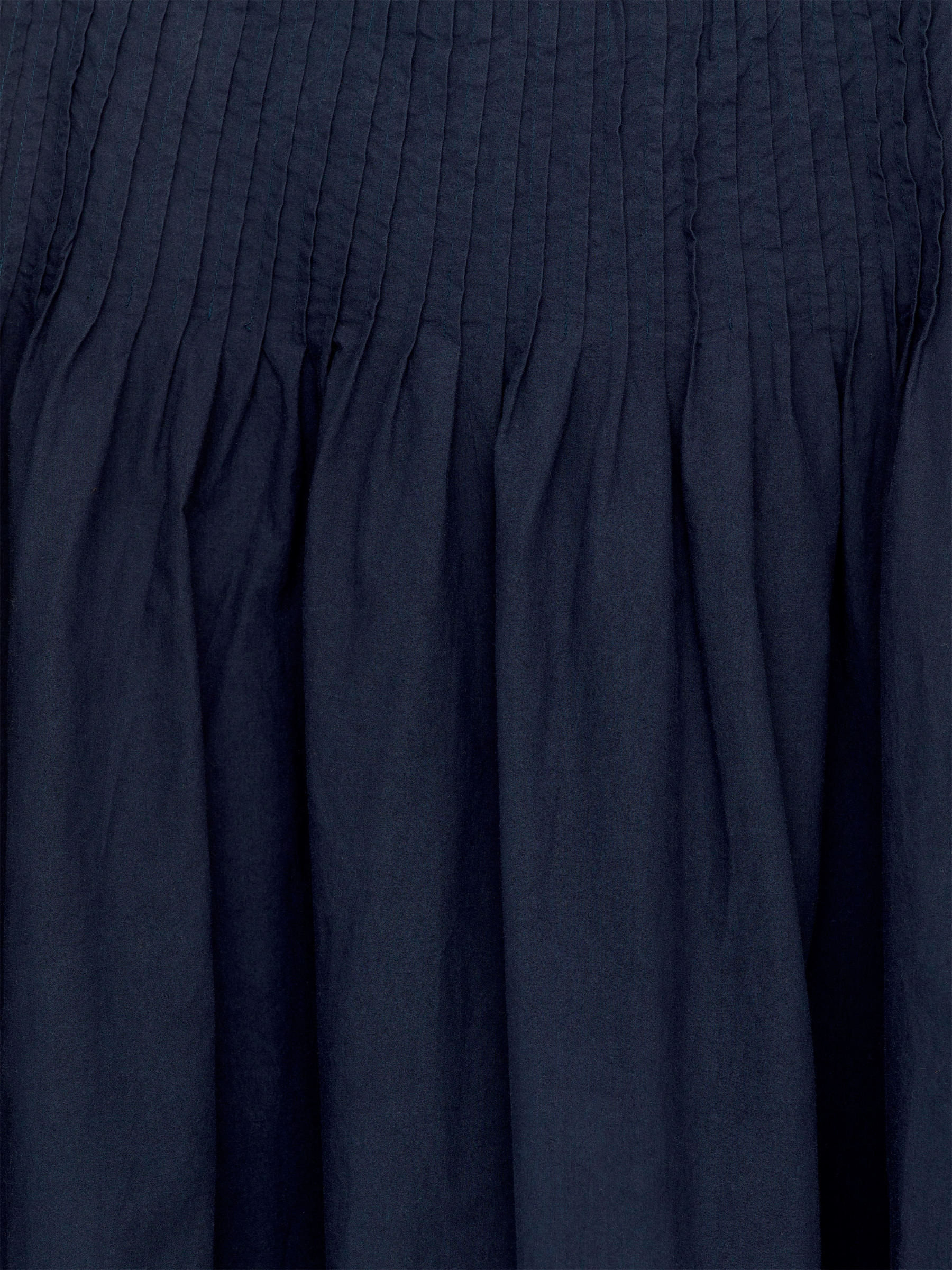 Pintuck Cotton Skirt – Dark Blue – Women – ARKET GB | Arket UK