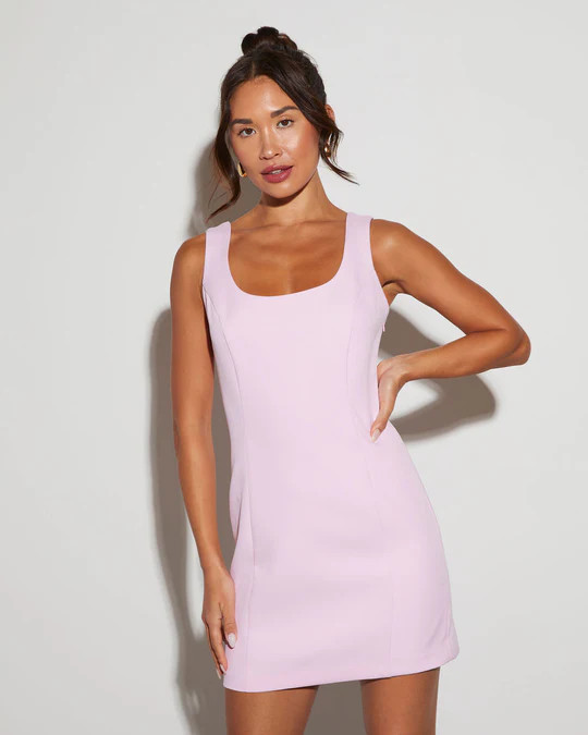 Pierre Back Bow Mini Dress | VICI
