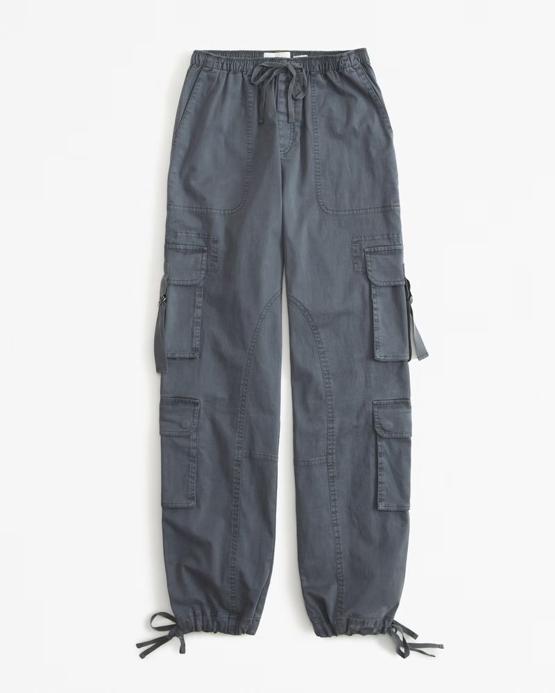 High Rise Baggy Cargo Pant | Abercrombie & Fitch (US)