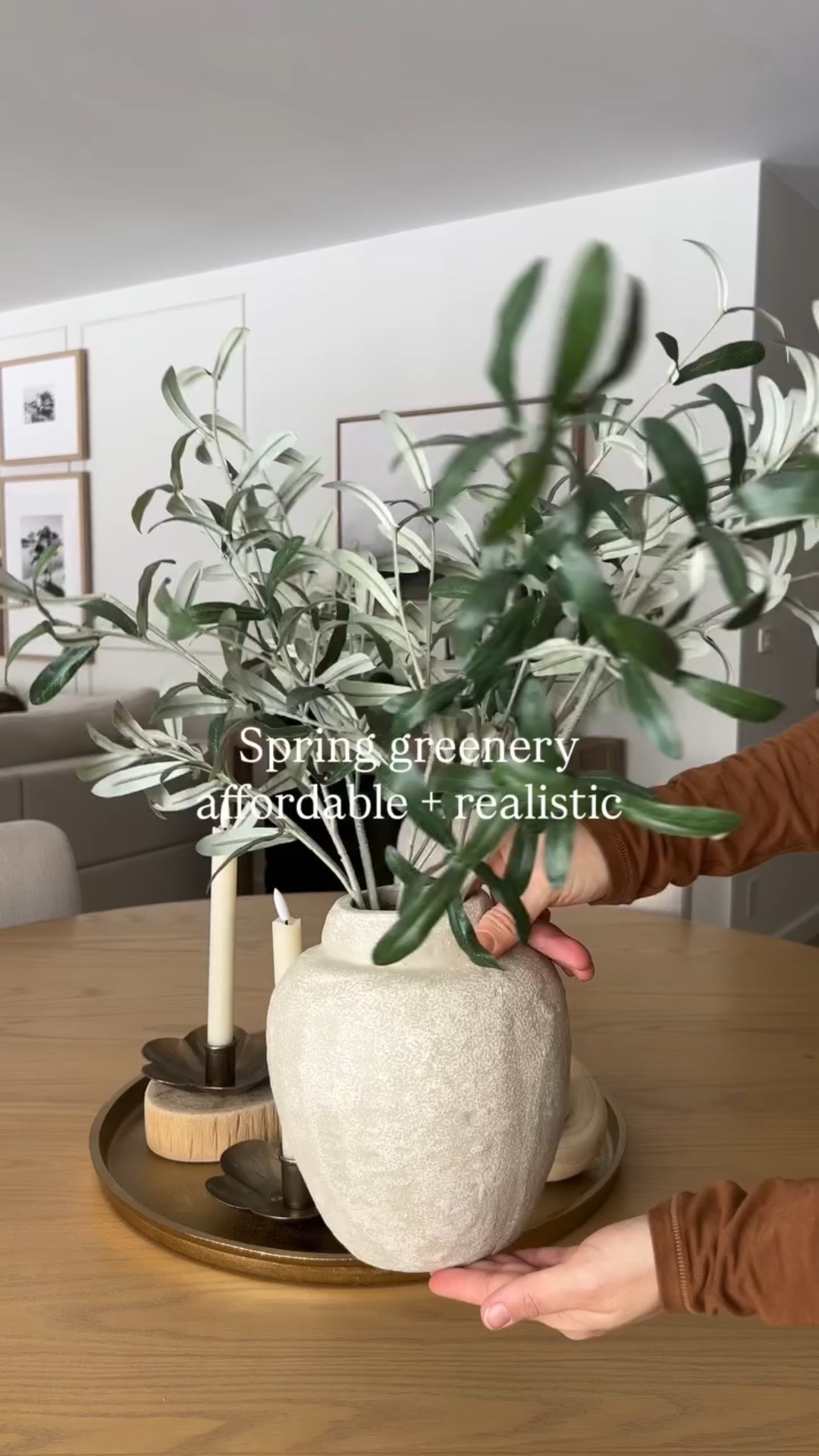 Affordable and realistic faux greenery around my home while transitioning my decor between seasons ✨ 

#LTKHome #LTKSaleAlert