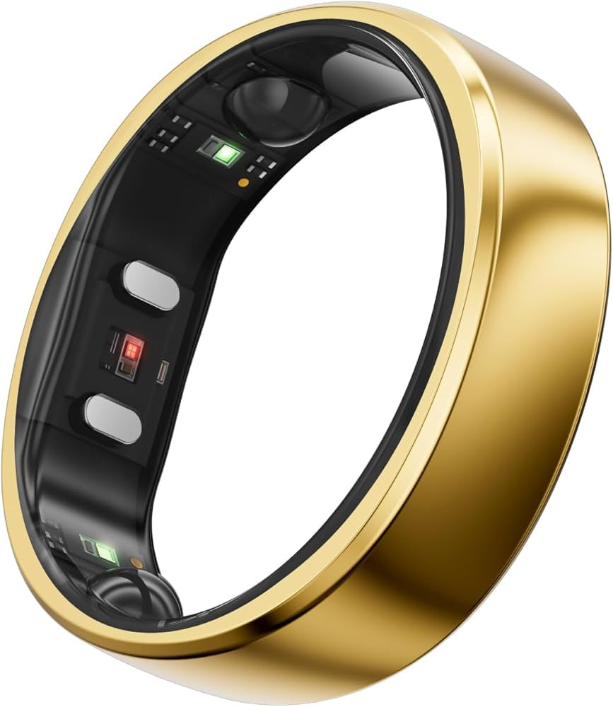 RingConn Gen 2, Smart Ring with Sleep Apnea Monitoring, 12-Day Battery Life, Stress/Heart Rate/Wo... | Amazon (US)