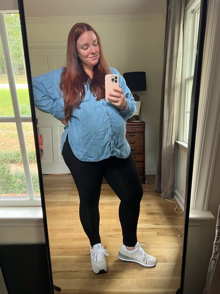 Best comfy maternity leggings and the new balance sneakers that will keep your feet comfy alllll day long. 

#LTKfindsunder100 #LTKbump #LTKsalealert