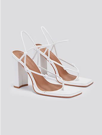 Kibibi Strappy Block Heel Sandals (Medium Width) – Gabrielle Union x FTF - Fashion To Figure | Fashion To Figure