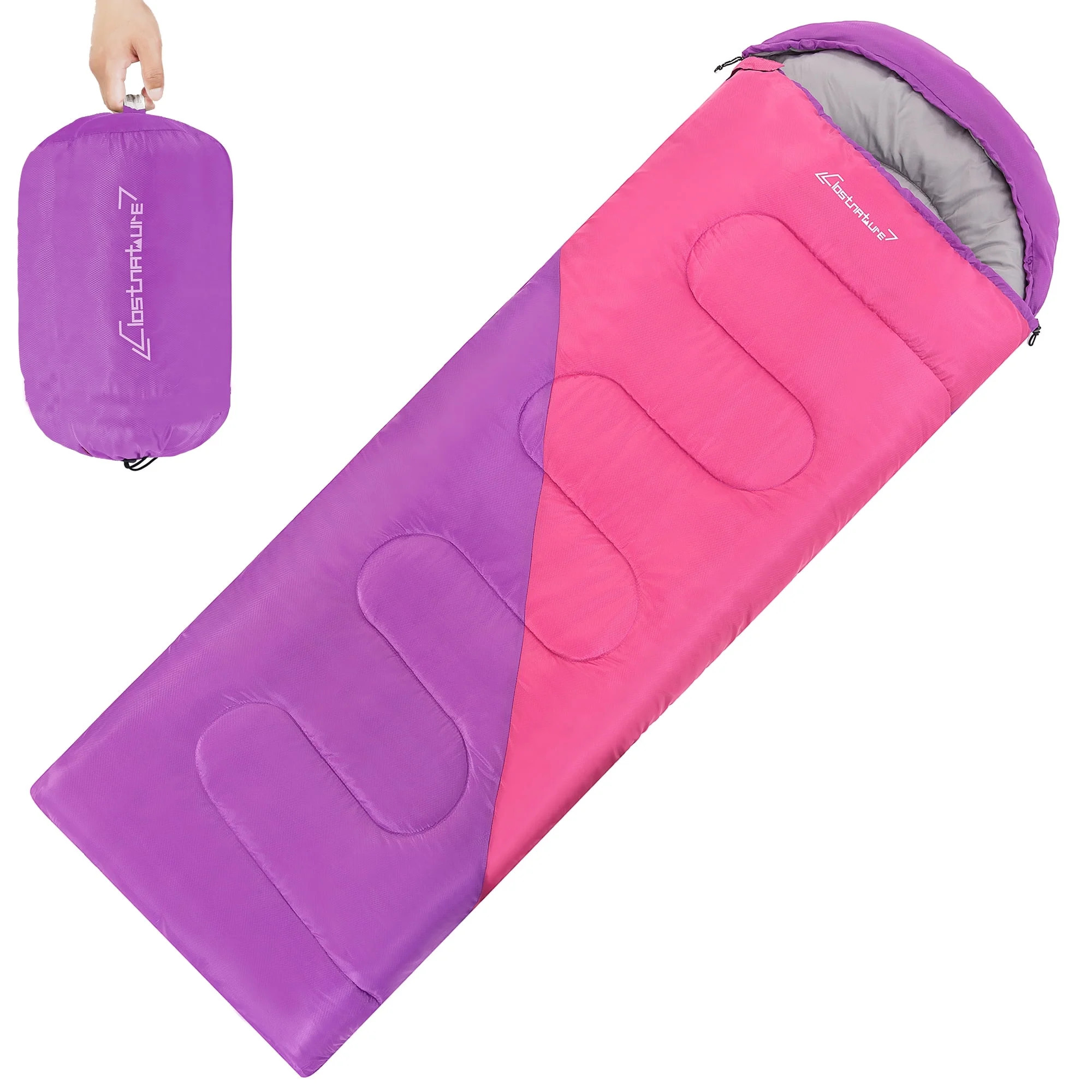 Clostnature Sleeping Bag for Adults and Kids,Backpacking Sleeping Bag for Cold Weather(Left Zippe... | Walmart (US)