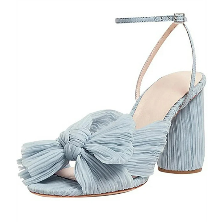 SySea Fashion Bownot Patchwork Women Party High Heels Shoes Lady Stiletto Pumps - Walmart.com | Walmart (US)