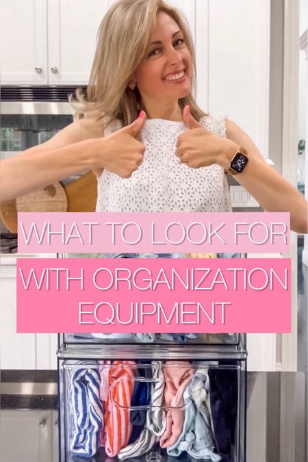What to look for with organization equipment when starting an organization project!

#LTKsalealert #LTKfindsunder50 #LTKhome