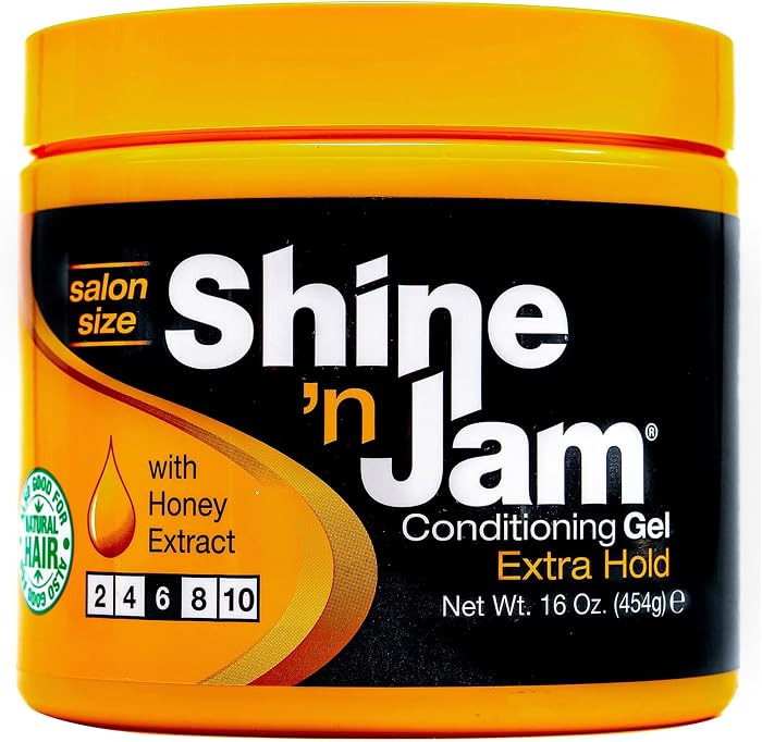 Shine 'n Jam Conditioning Gel Extra Hold for Braids, Twists, and Frizz Control | Amazon (US)