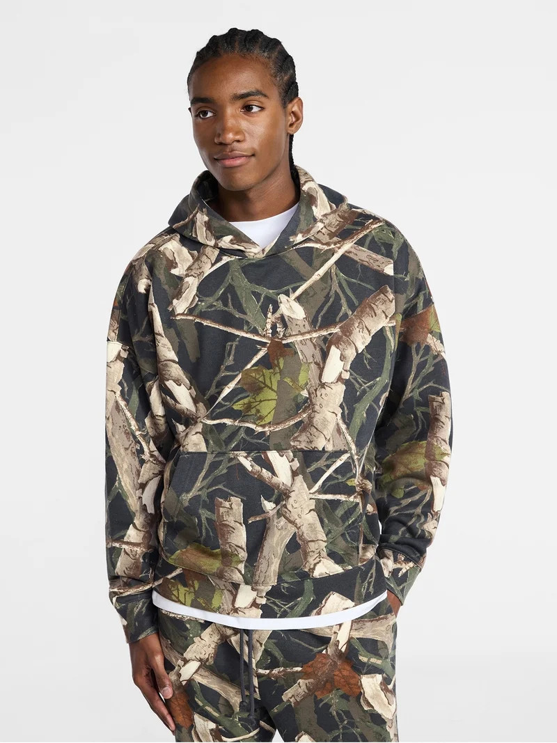 No Boundaries Oversized Hoodie with Long Sleeves, Men's XS-4XLT | Walmart (US)