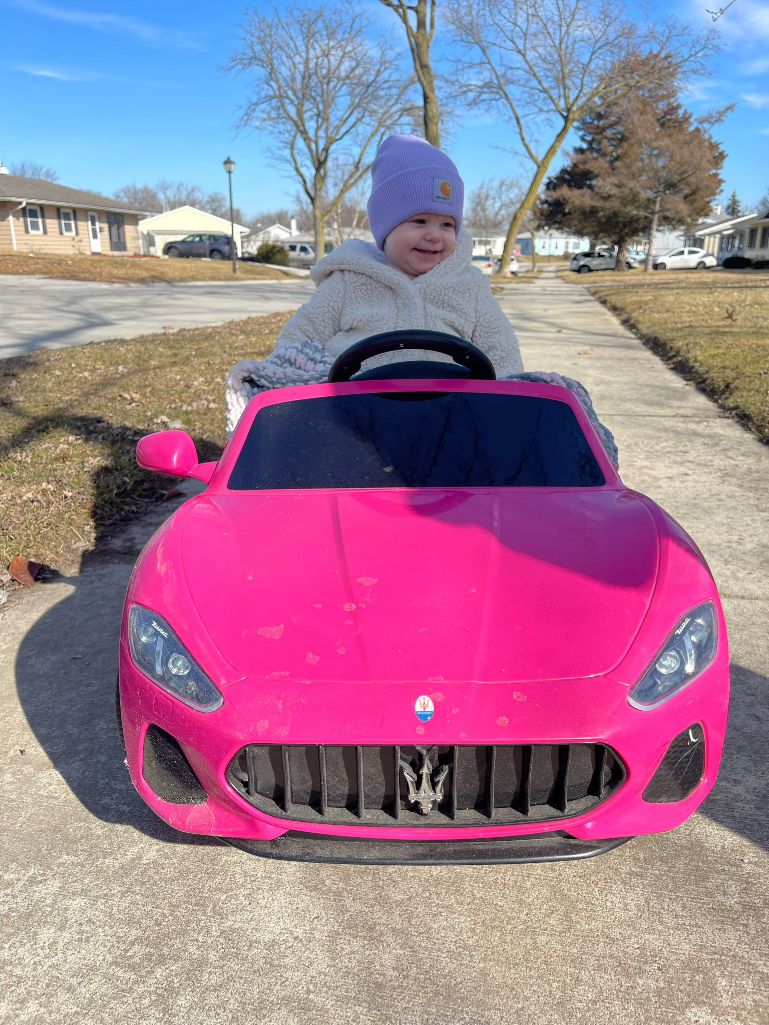 Probably the best gift we’ve ever gotten because this thing is ALWAYS a hit! It has a remote control for parents to drive and functioning pedals for when babe is old enough to do it alone! 

#LTKKids #LTKSeasonal #LTKFamily