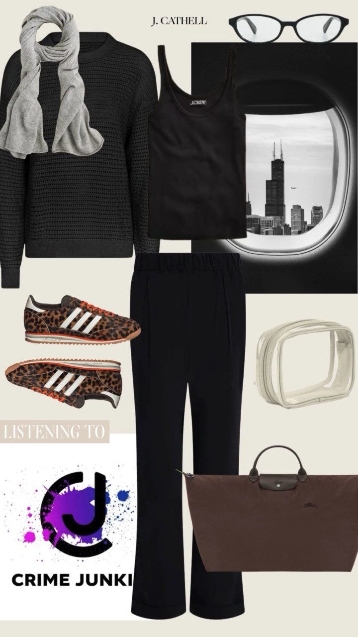 ✈️ In-Flight Fashion, but Make It Chic ✈️
Who says travel style has to mean leggings and an oversized hoodie? Comfort can look polished with matching sets, relaxed denim, walkable sneakers, and a carry-on + tote combo that’s as functional as it is stylish.

To make your flight even better, I’ve paired each look with a podcast recommendation from readers—everything from motivating listens like The Mel Robbins Podcast to juicy chats on Lipstick on the Rim and true-crime favorites like Crime Junkie. Perfect for passing the time in the air (or on a road trip 🚗).

All of these chic and comfy travel outfits are shoppable now at jcathell.com—because comfort and style should always be a round-trip ticket.

What’s your go-to podcast for a long flight? Drop your recs below so I can add them to my queue 🎧✨

Sneakers, sweatshirt,  tote bag, travel outfit

#LTKStyleTip #LTKOver40 #LTKShoeCrush