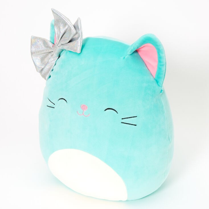 Squishmallows™ 12" Claire's Cat Plush Toy - Mint | Claire's (US)