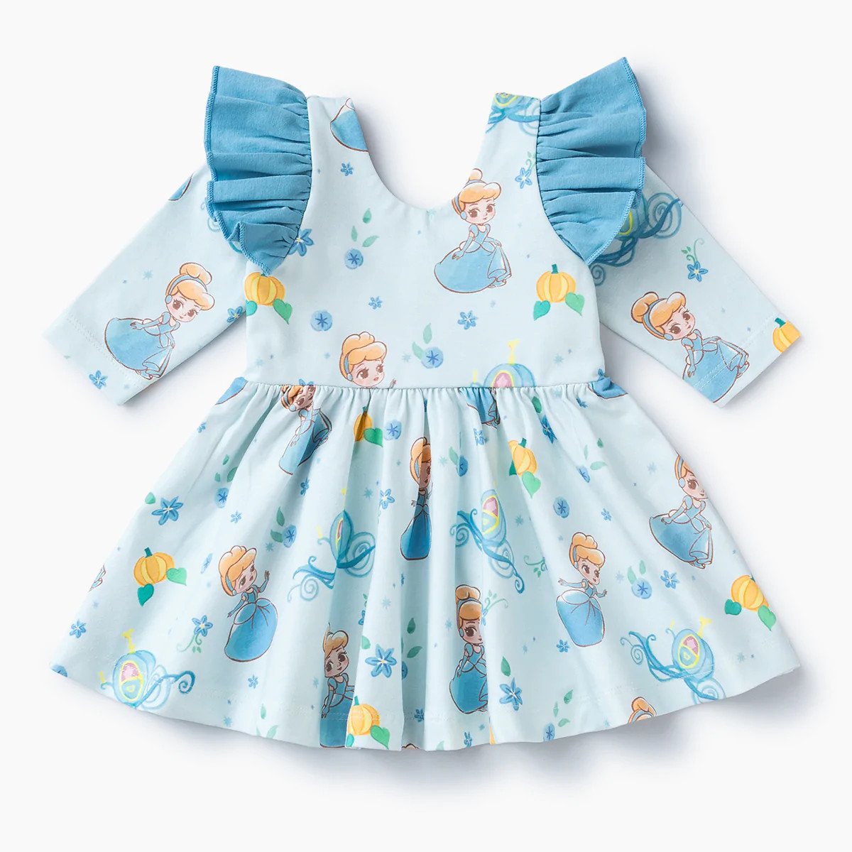 Disney Princess Double Ruffle Let's Dance Dress | Monica + Andy