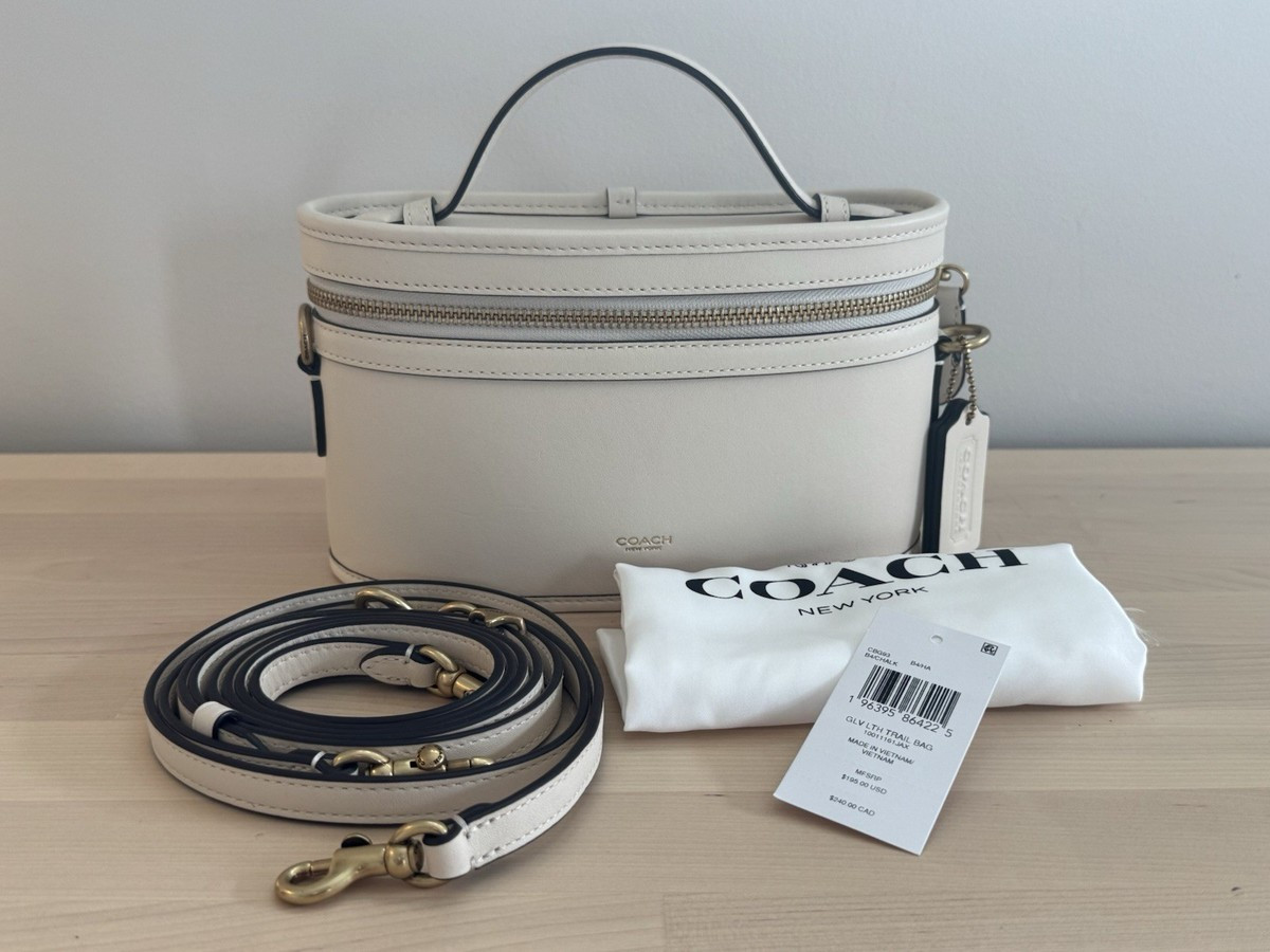 NWT Coach Chalk Leather Trail Bag Limited Re-Edition Crossbody Shoulder CBG93 | eBay | eBay US